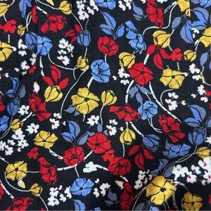 Y2K Ditzy Floral Tie Waist Shorts